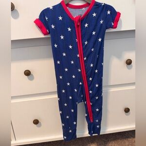 Blue Starry Kids Footie by [Brand]
